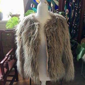 Zara Faux Fur Jacket